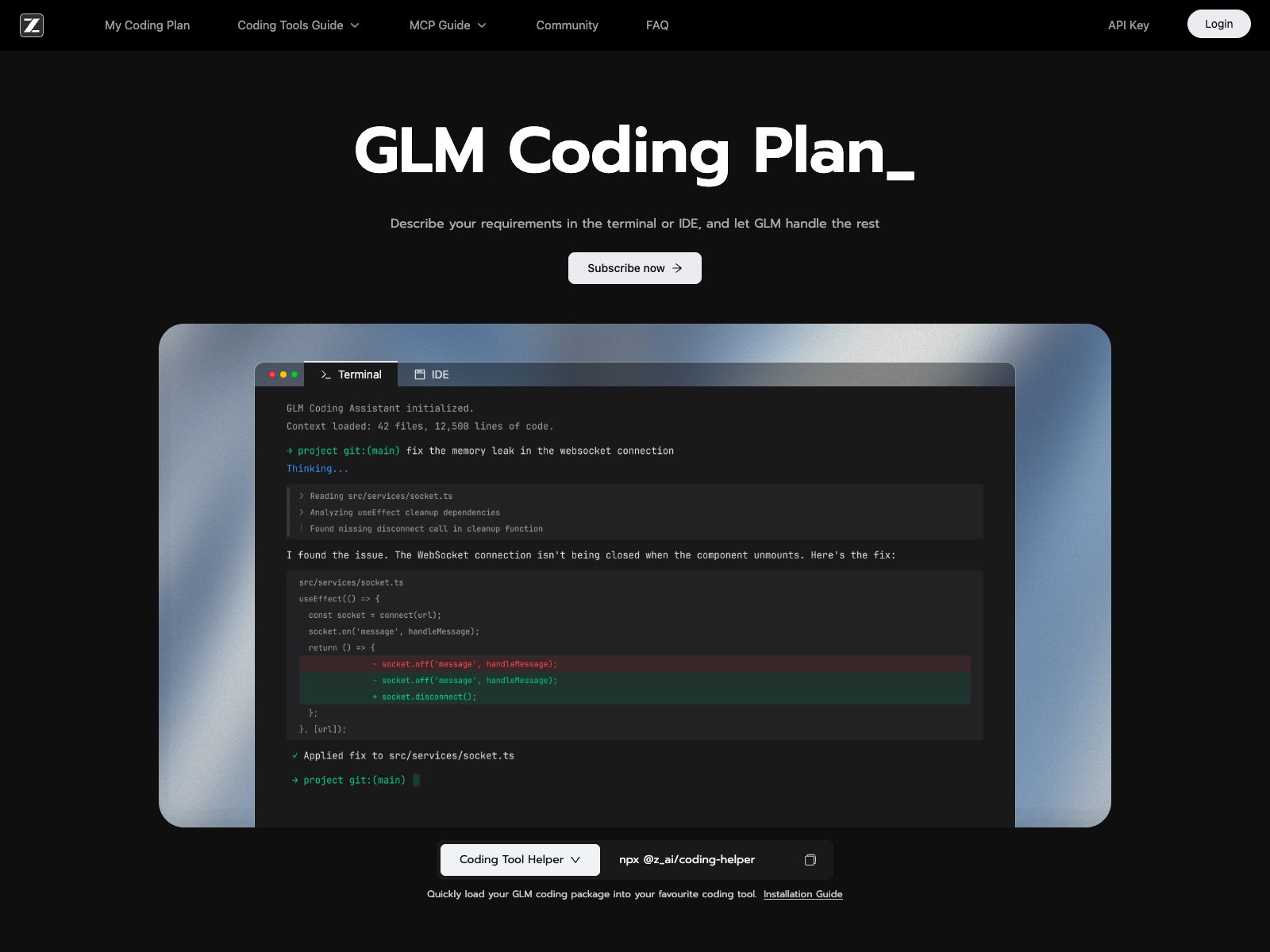GLM Coding Plan: piani Lite, Pro e Max